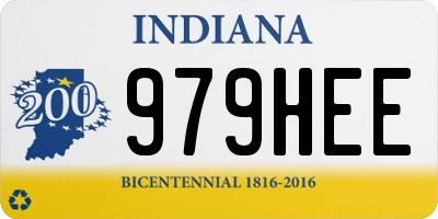 IN license plate 979HEE
