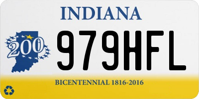IN license plate 979HFL