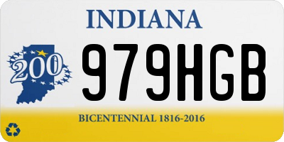IN license plate 979HGB