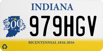 IN license plate 979HGV