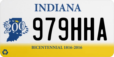 IN license plate 979HHA