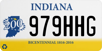 IN license plate 979HHG