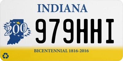 IN license plate 979HHI