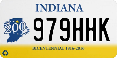 IN license plate 979HHK