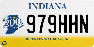 IN license plate 979HHN