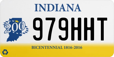 IN license plate 979HHT
