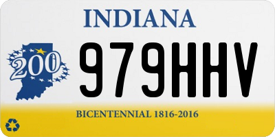 IN license plate 979HHV