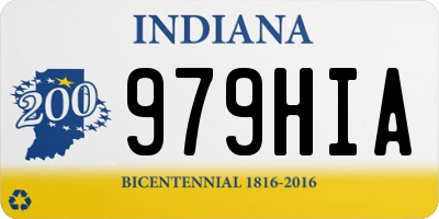 IN license plate 979HIA