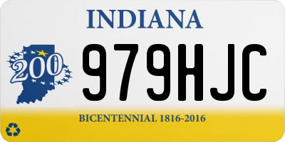 IN license plate 979HJC