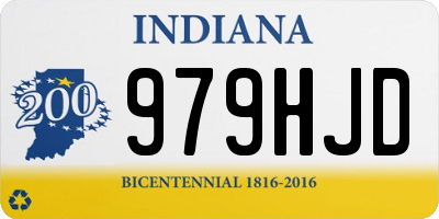 IN license plate 979HJD