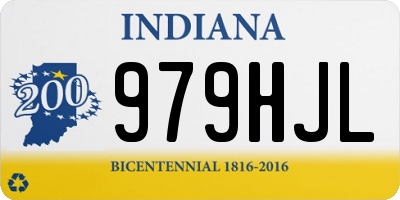 IN license plate 979HJL
