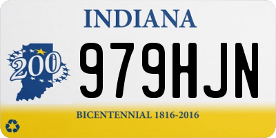 IN license plate 979HJN