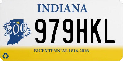 IN license plate 979HKL
