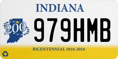 IN license plate 979HMB