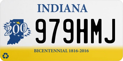 IN license plate 979HMJ