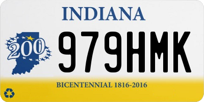 IN license plate 979HMK