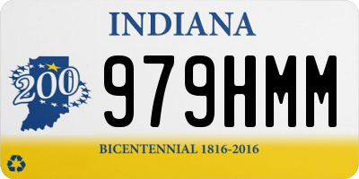 IN license plate 979HMM