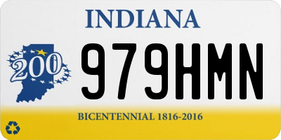 IN license plate 979HMN