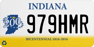 IN license plate 979HMR