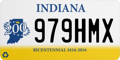 IN license plate 979HMX