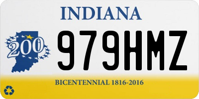 IN license plate 979HMZ