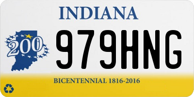 IN license plate 979HNG