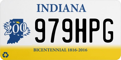 IN license plate 979HPG