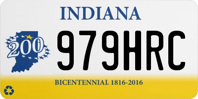 IN license plate 979HRC