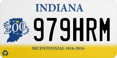 IN license plate 979HRM