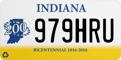 IN license plate 979HRU