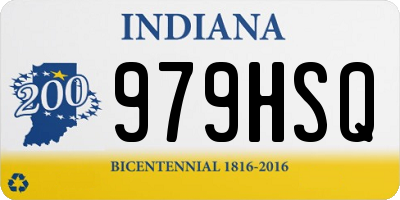 IN license plate 979HSQ