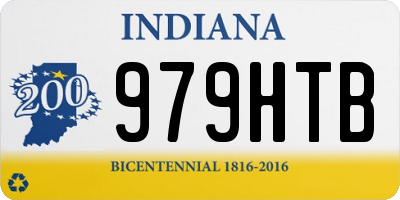 IN license plate 979HTB