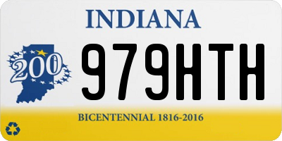 IN license plate 979HTH