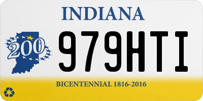 IN license plate 979HTI