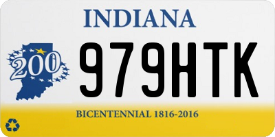 IN license plate 979HTK