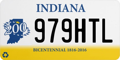 IN license plate 979HTL