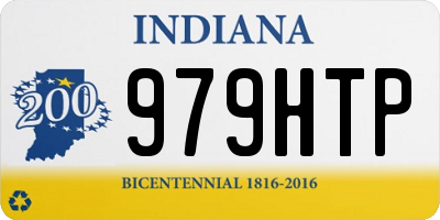 IN license plate 979HTP