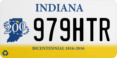 IN license plate 979HTR