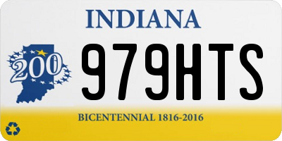 IN license plate 979HTS