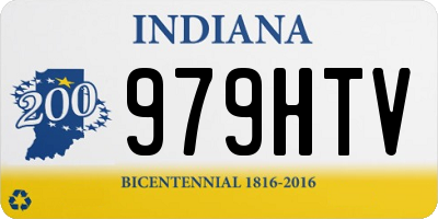 IN license plate 979HTV