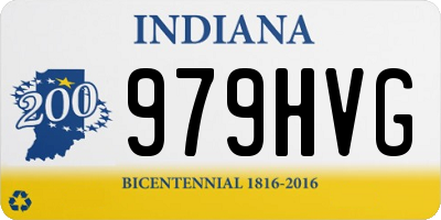 IN license plate 979HVG