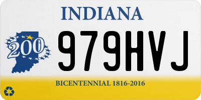 IN license plate 979HVJ