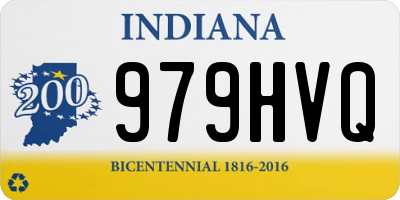IN license plate 979HVQ