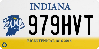 IN license plate 979HVT