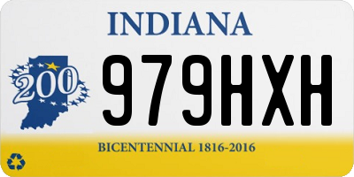 IN license plate 979HXH