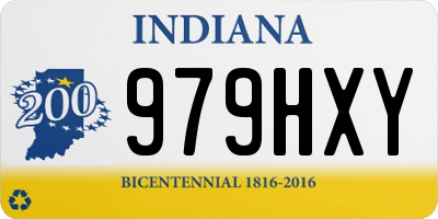 IN license plate 979HXY
