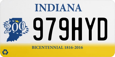 IN license plate 979HYD
