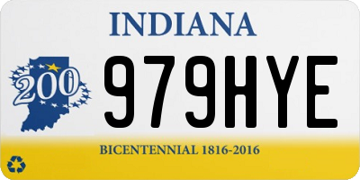 IN license plate 979HYE