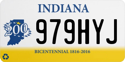 IN license plate 979HYJ