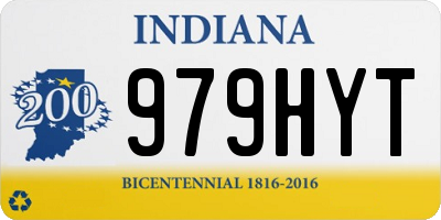IN license plate 979HYT